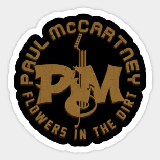 PM Cartney logo Sticker